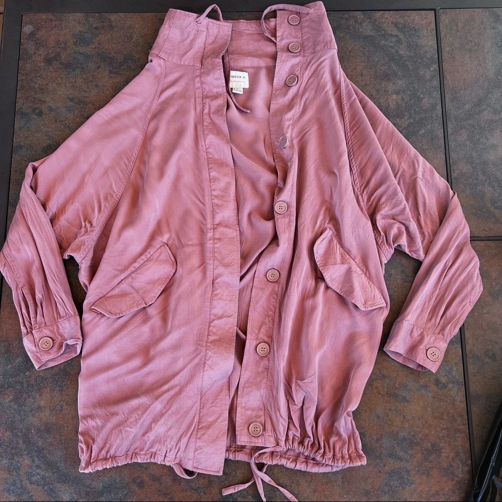 pink jacket